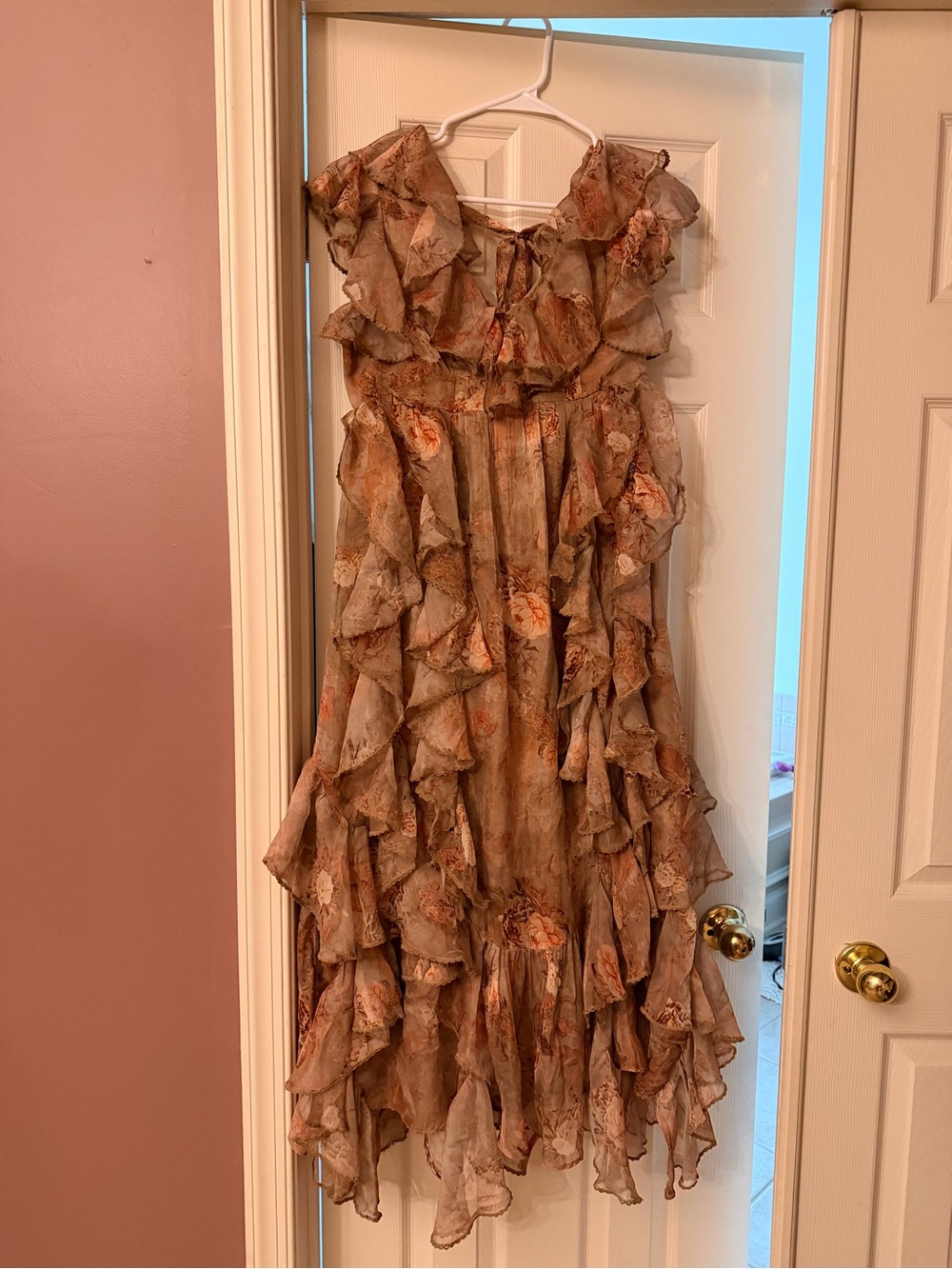 Anthropologie Ruffle Dress - Picture 2 of 7